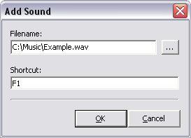 Add sound